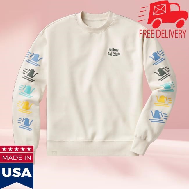 Fellow Store Merch Shop Official Fellow Ski Club Sweatshirt