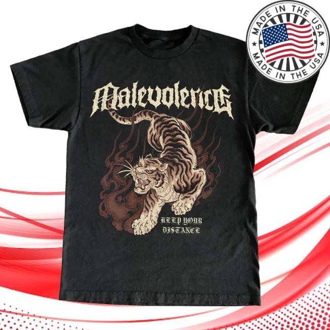 Mlvltd Music Merch Store Shop Malevolence - Tiger New Shirt