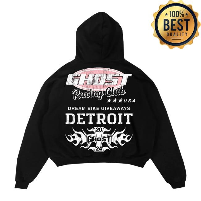 Original Official Ghost Racing Merch Store 24 Ghost Club Hoodie - Black Shirts