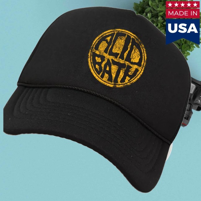 Acid Bath Circle Logo New Hat