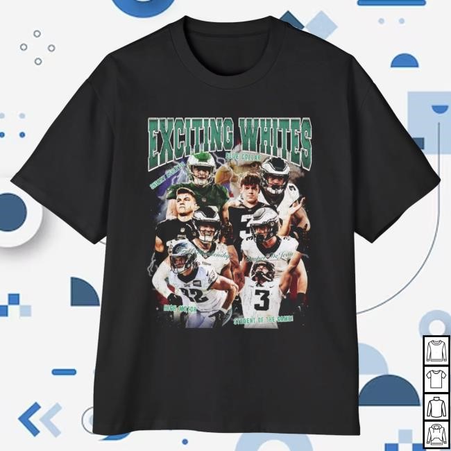 Trending Underwaterchurch Merch Store Exciting Whites - Reed Blankenship & Cooper Dejean Eagles Men's Super High Quality Heavy Oversized Shirts
