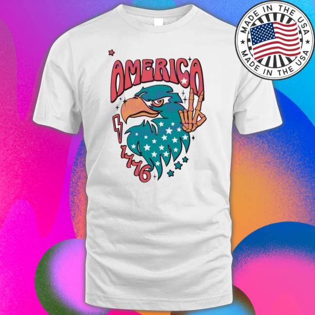 America Eagle Retro 4Th Of July Shirt