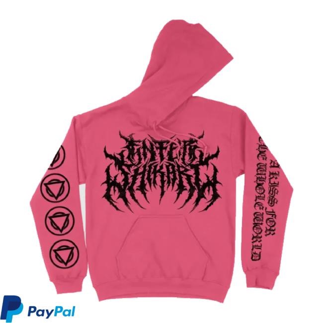 Official Hellbound Sparky Custom Dyed Shirt - Pink Enter Shikari Shop Merch Store