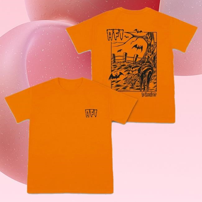 Official Afireinside Merch All Hallow's Orange Tee