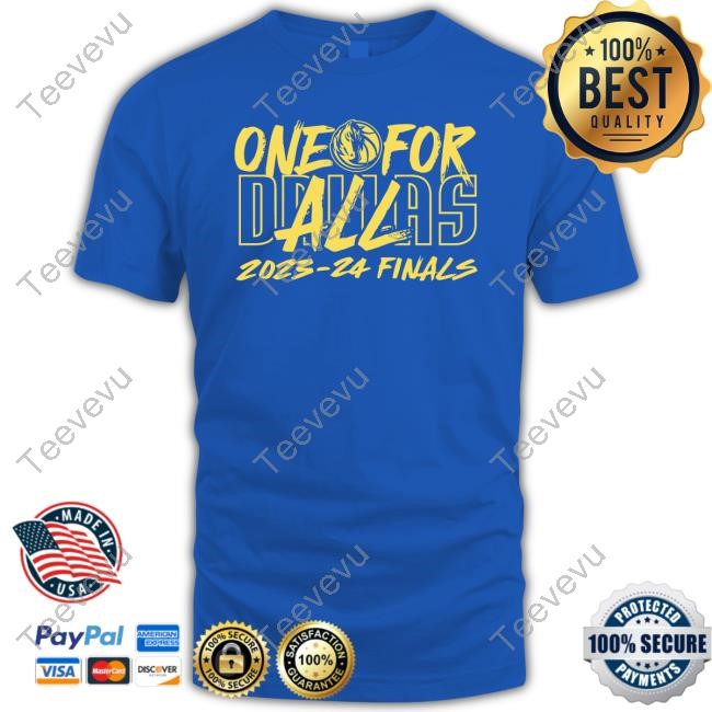 Dallas Mavericks One For All 2023 24 Finals Shirt