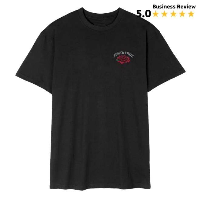 Welcomeleeds Merch Store Santa Cruz - Dressen Roses Solo T-Shirt - Black Tee Shirt