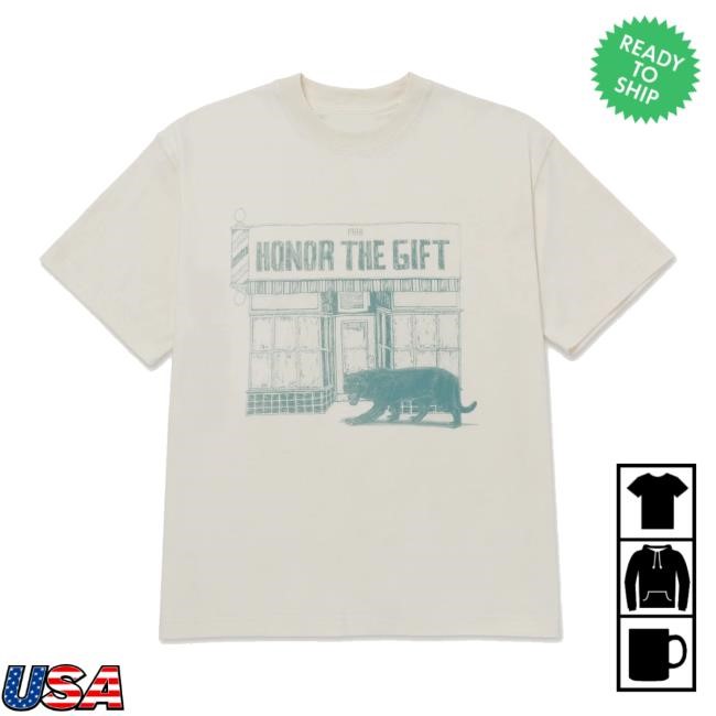 Honorthegift Store Holiday 2024 Barbershop T-Shirt Honor The Gift Product