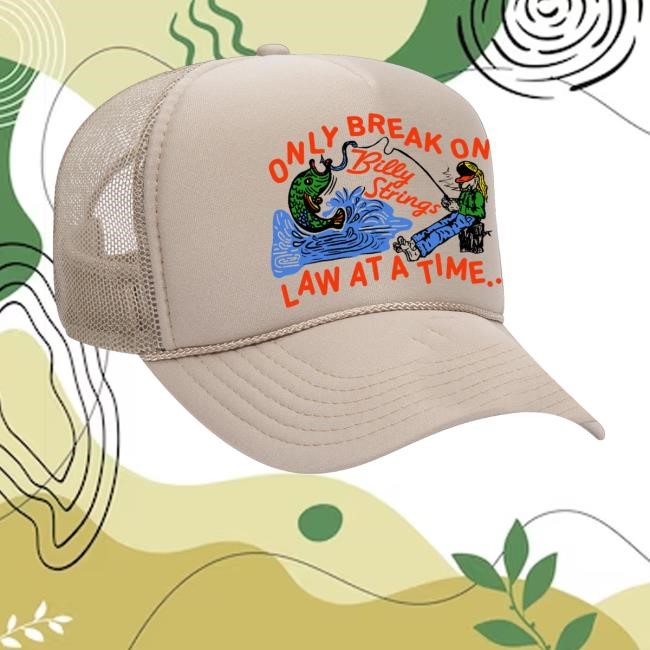 Official Billy Strings Merch Shop Store One Law At A Time Hat