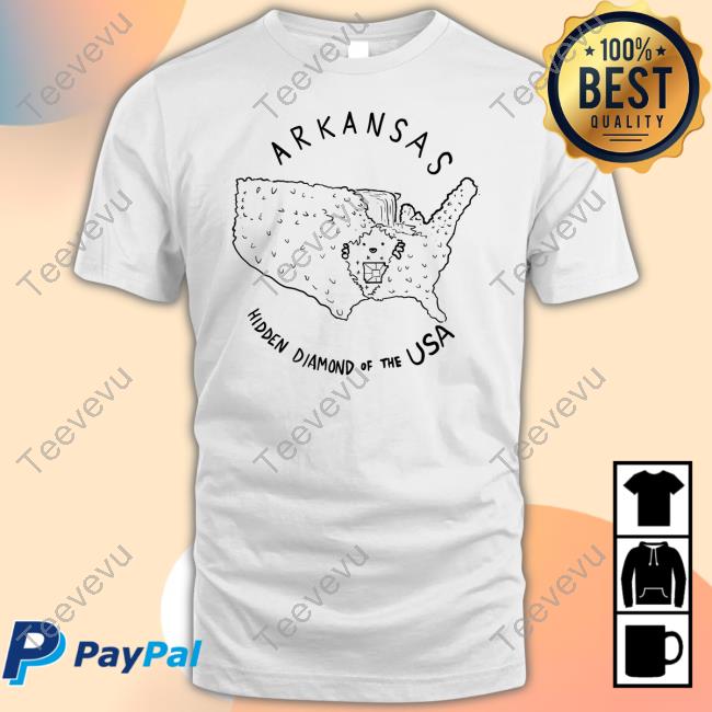 Strange Planet Arkansas Hidden Diamond Of The Usa New Shirt