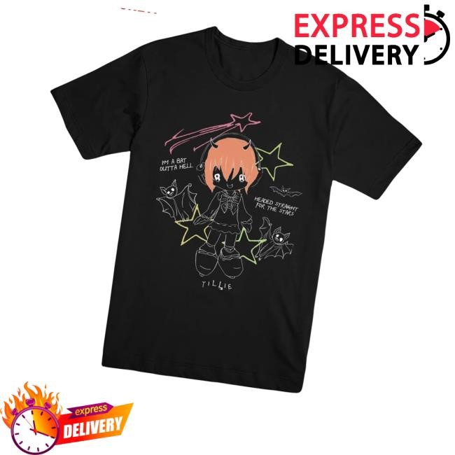 Whoistillie Merch Store Shop Bat Outta Hell Manga Hoodie