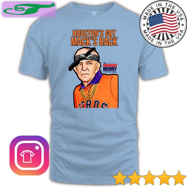 Houston's Got Mack's Back Long Sleeve Tee Shirt Mattress Mack