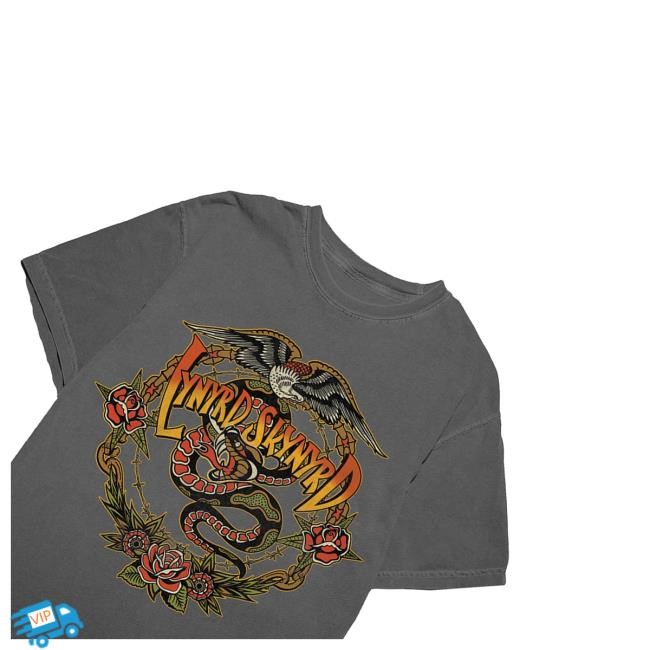 Lynyrd Skynyrd Merch Shop Store Snake Chain Tee