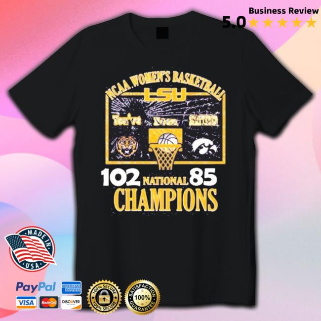 Ncaa Women’S Basketball Lsu Tigers National Champions 2023 Shirt