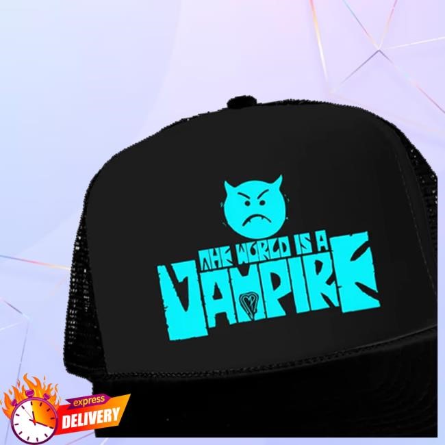 The Smashing Pumpkins Merch Store The World Is A Vampire Twill Cap