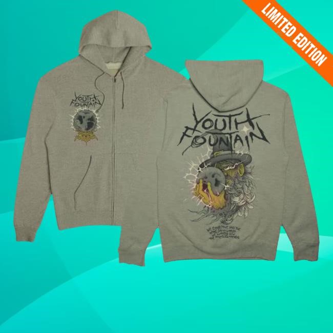 Youthfountainmerchuk Youth Fountain Wizard Hooded Sweatshirt