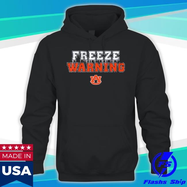 Auburn Football Freeze Warning Official Shirt