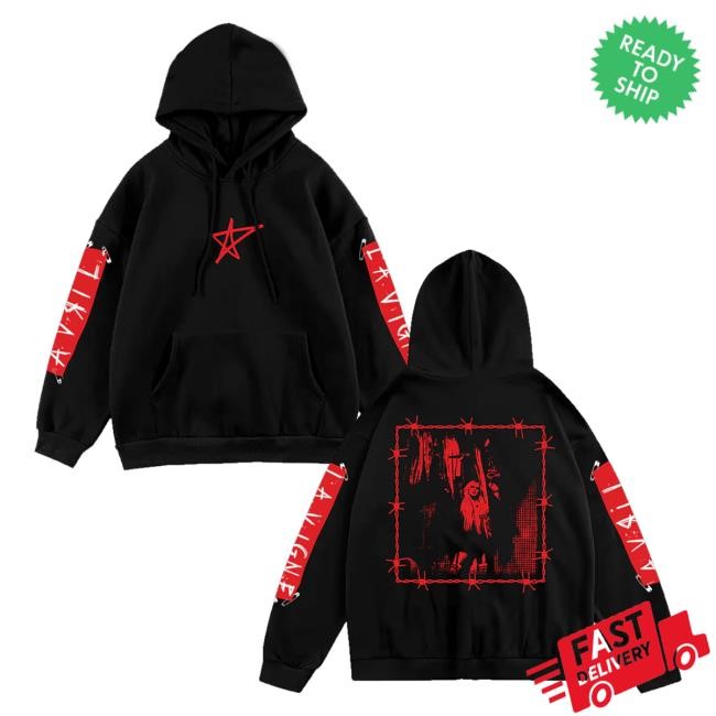 Avril Lavigne Official Store Photo Devil Horn Shirt