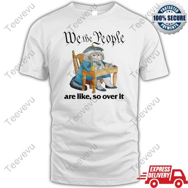 Jmcgg We The People Are Like So Over It Hooded Sweatshirt