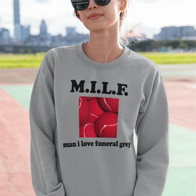 Dreamxboys Milf Man I Love Funeral Grey Shirts