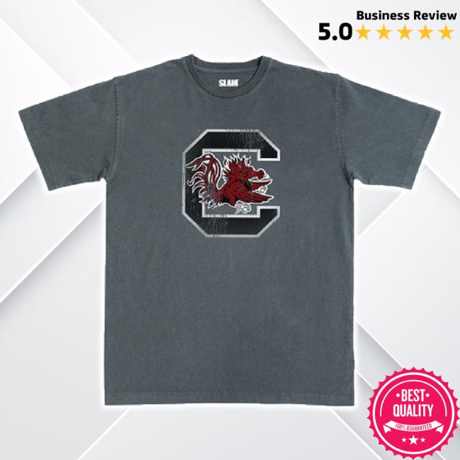 Original South Carolina Logo Heavy Hoodie Sweatshirt Slam Goods Shop