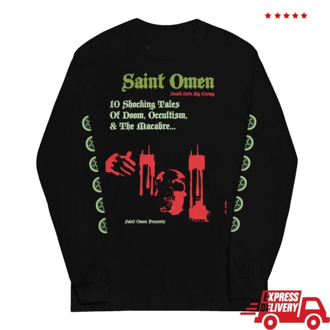 Saint Omen Merch Store 10 Occult Tales Men’s Tee Shirt