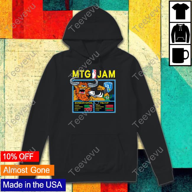 Mtg Jam Borborygmos Fblthp Hoodie Coalesce Apparel Merch Mtg Jam — Ravnica United Tee Shirt