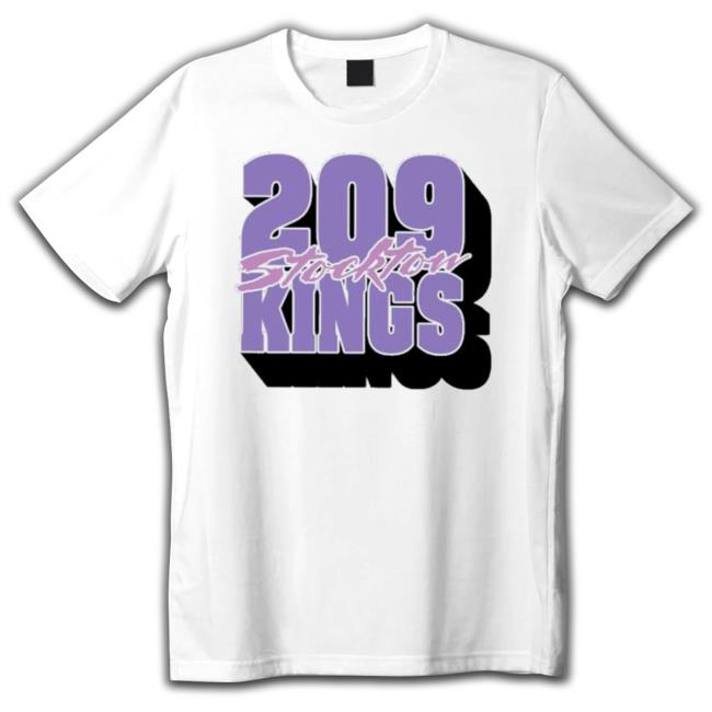 Official 209 Stockton Kings Hooded Sweatshirt Official 209 Stockton Kings Sweatshirts