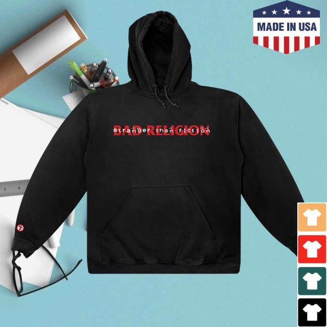 Bad Religion Merch Shop Stranger Than Fiction New Shirt