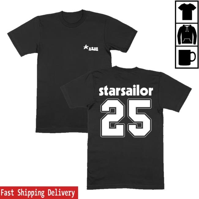Starsailor Exclusive '25' New Shirt