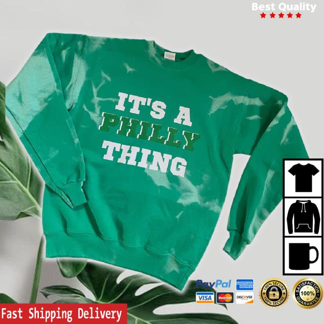Dyehardfan Shop It’S A Philly Thing Crew Long Sleeve Tee