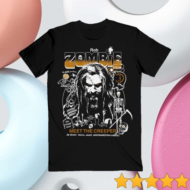 Rob Zombie Merch Store Meet The Creeper T-Shirt