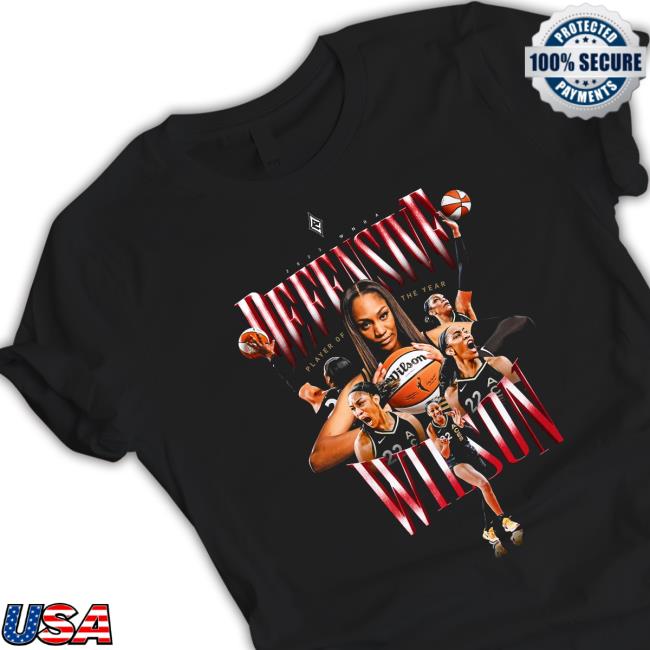 Official A'ja Wilson Defensive Player Of The Year Shirt