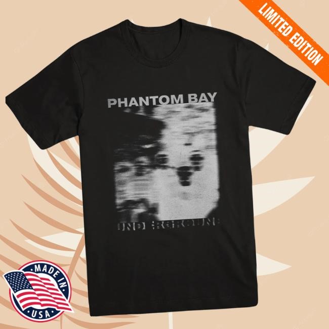 Evil Greed Merch Store Phantom Bay Underground - Black Long Sleeve Shirt
