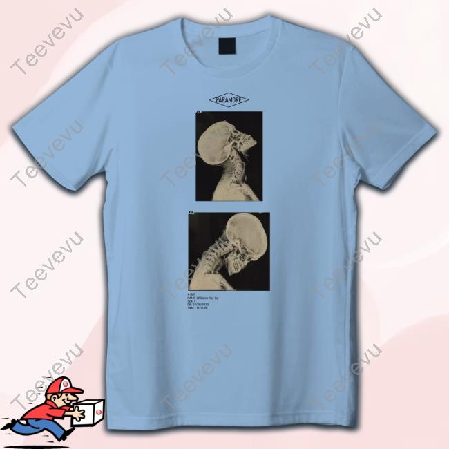 Paramore Head Bang Boyfriend Fit Girls T Shirts