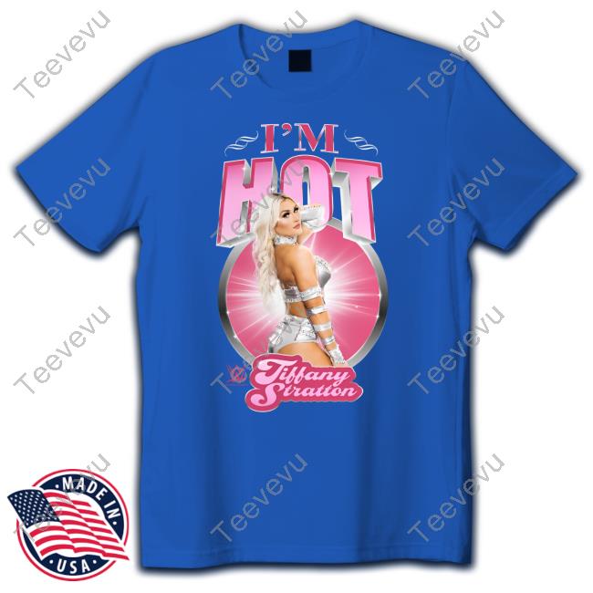 Female Locker Room I'm Hot Tiffany Stratton Long Sleeve Tee