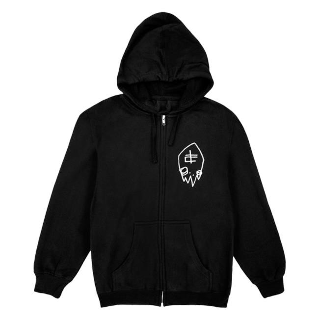 Official Zachariah Porter Merch Store Logo Zip Long Sleeve Shirt