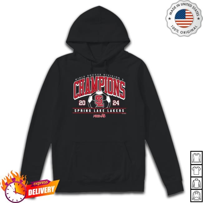 Trending 2024 Mhsaa Girls Soccer D2 Champions Spring Lake Lakers Hoodie Sweatshirt