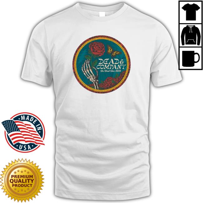 Official Dead & Company The Final Tour Round Poster Hoodie