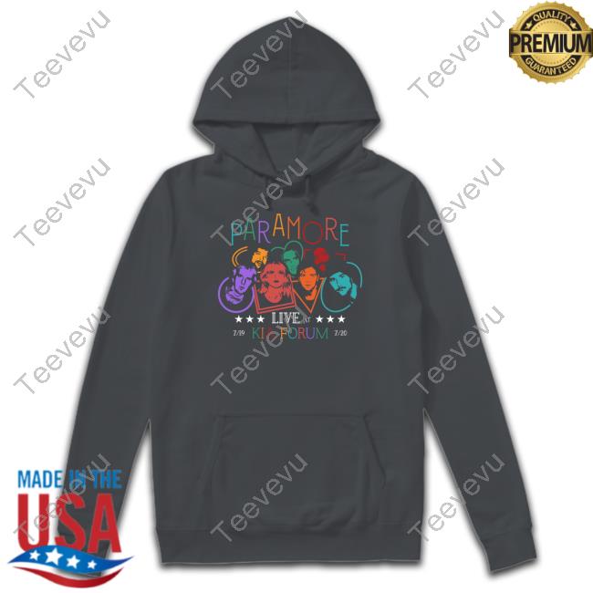 Eleanor Paramore Live At Kia Forum T Shirt Official Paramore Live At Kia Forum Shirt Eleanor