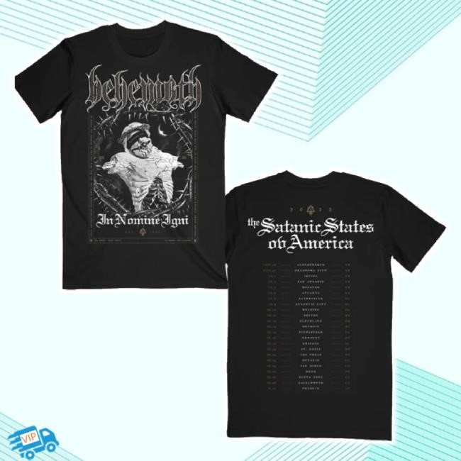 Original In Nomine 2023 Itin Sweatshirt Behemoth Official Merch Store Original In Nomine 2023 Itin Classic Shirt Behemoth Official Merch Store