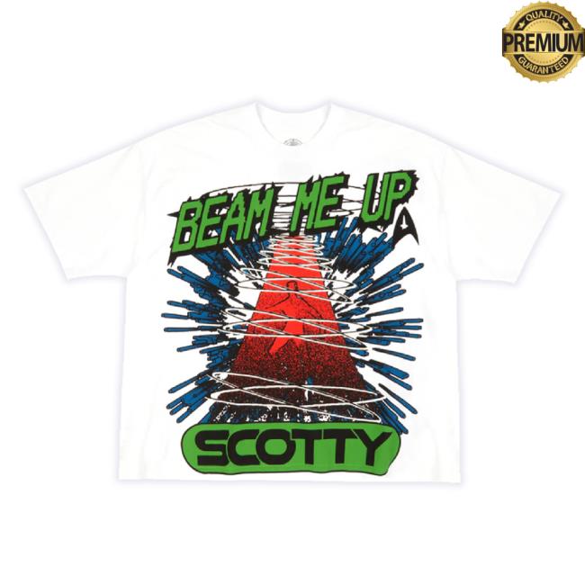 Original Kid Cudi Merch Store Beam Me Up Scotty Shirt Kidcudi Shop