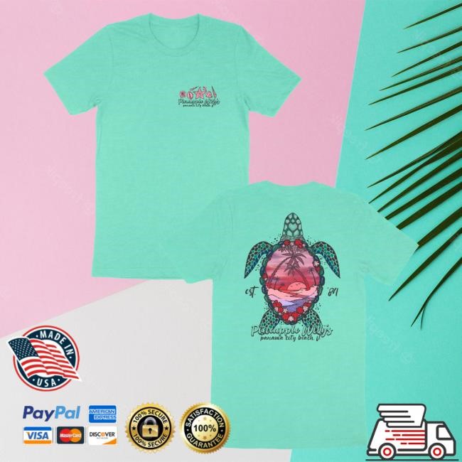 Official Pineapple Willy's Gift Shop Mint Turtle T-Shirt, Hoodie, Tank Top, Sweater And Long Sleeve T-Shirt