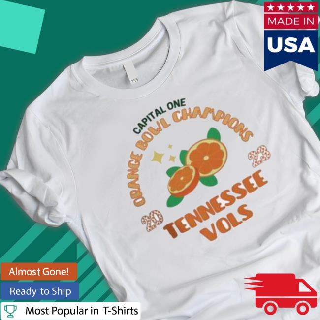 Capital Orange Bowl Champions 2023 Tennessee Vols Classic Shirt