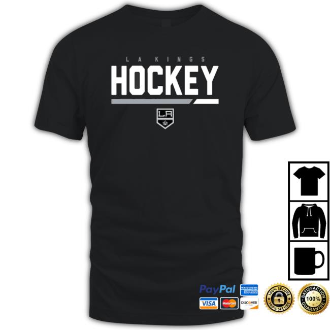 Black Los Angeles Kings Little Richmond Crewneck Sweatshirt Black Los Angeles Kings Little Richmond Sweaters
