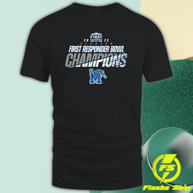 Memphis Tigers 2022 First Responders Bowl Champions Hoodie