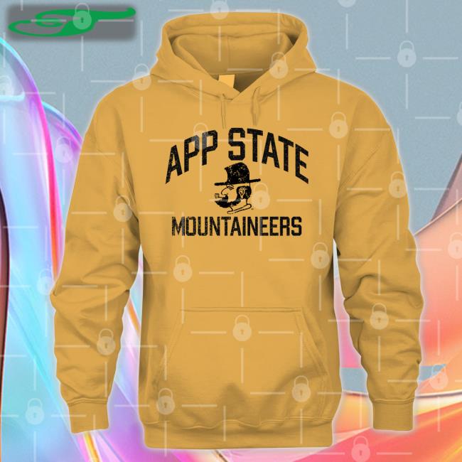 Appalachian State University Mountaineers Asu Retro Distressed Logo Funny T Shirt
