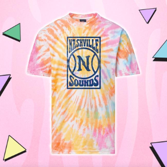 Original Nashville Sounds Milb Store Merch Nashville Sounds Mv Sport Cotton Candy Swirl Tie Dye Shirt Nashville Sounds Milbstore Shop