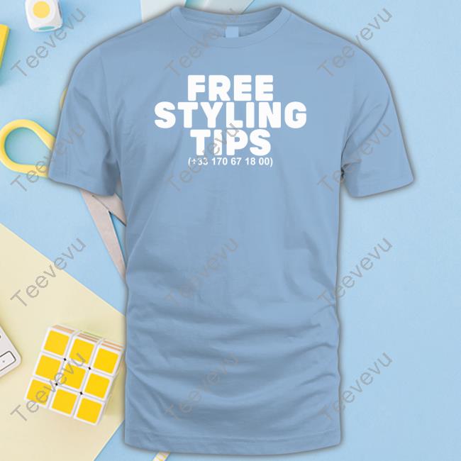 Joeyy On The Radar Wearing Free Styling Tips T-Shirt Joeyy Wearing Free Styling Tips Sweatshirt