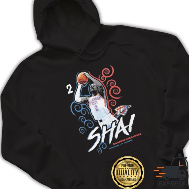 Shai Gilgeous-Alexander Oklahoma City Thunder Competitor Shirt Shai Gilgeous-Alexander Oklahoma City Thunder Competitor Hoodie