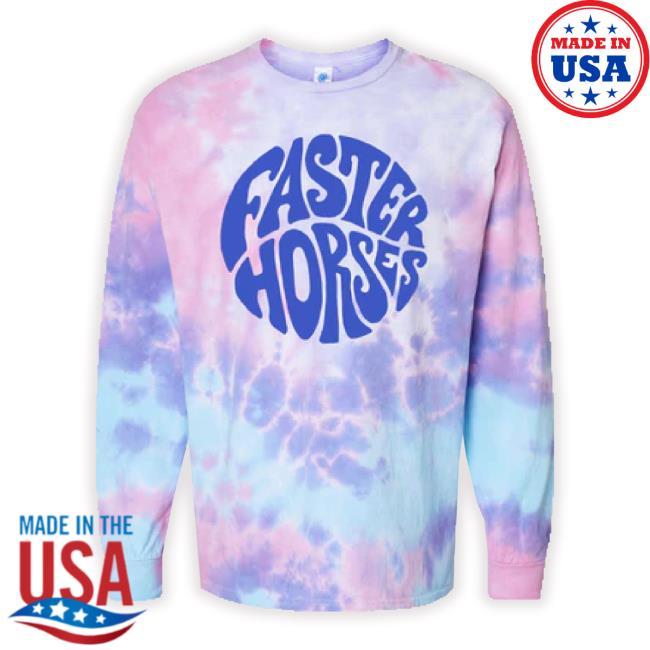 Trending Faster Horses 2023 Swirl Tie Dye Hoodie